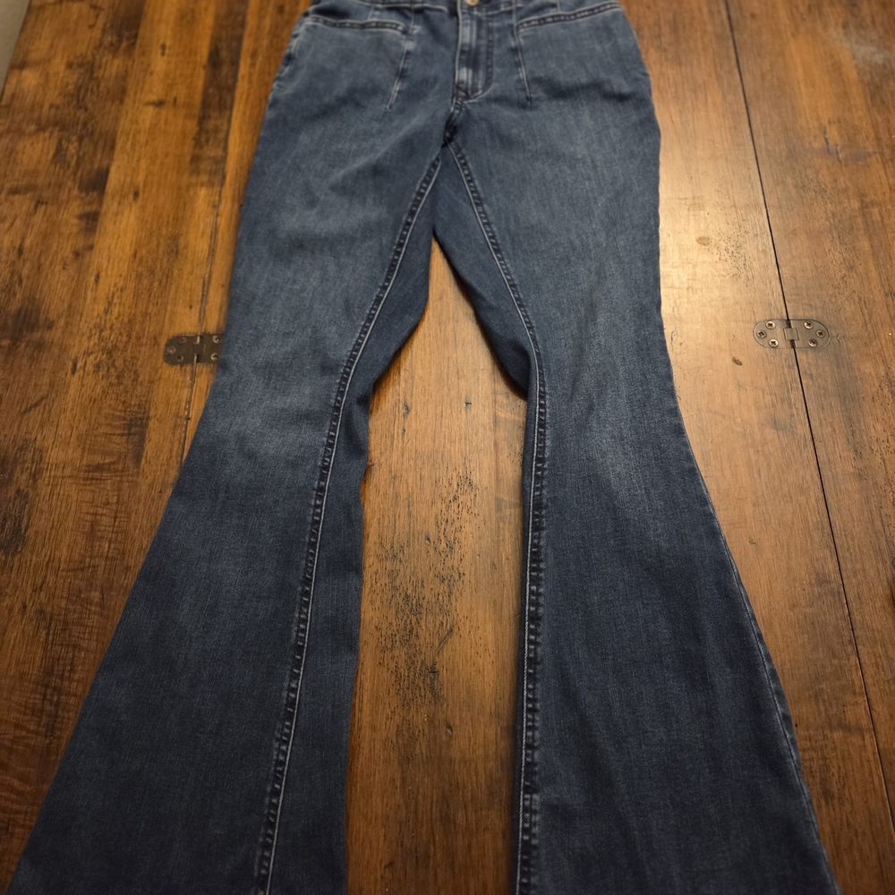 Maurices Indigo Flare Pants